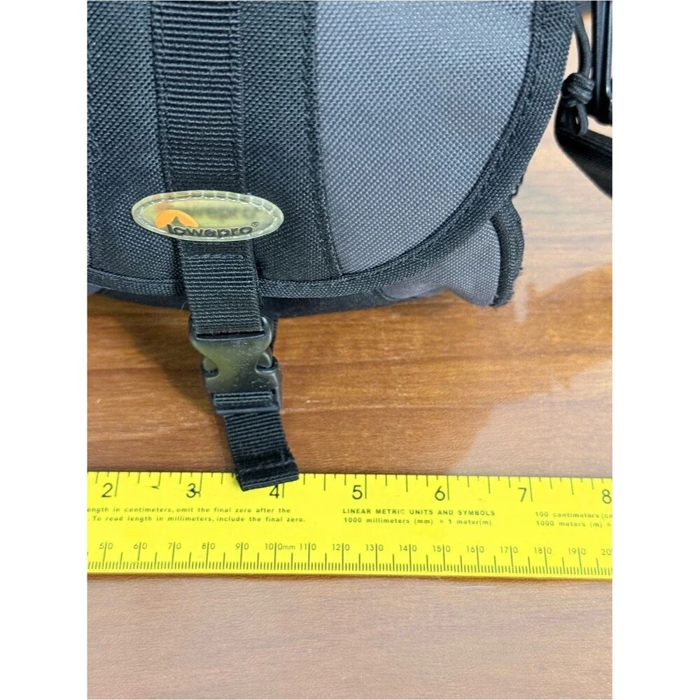 Lowepro EX 120 Black & Gray Compact Camera Bag with Shoulder Strap